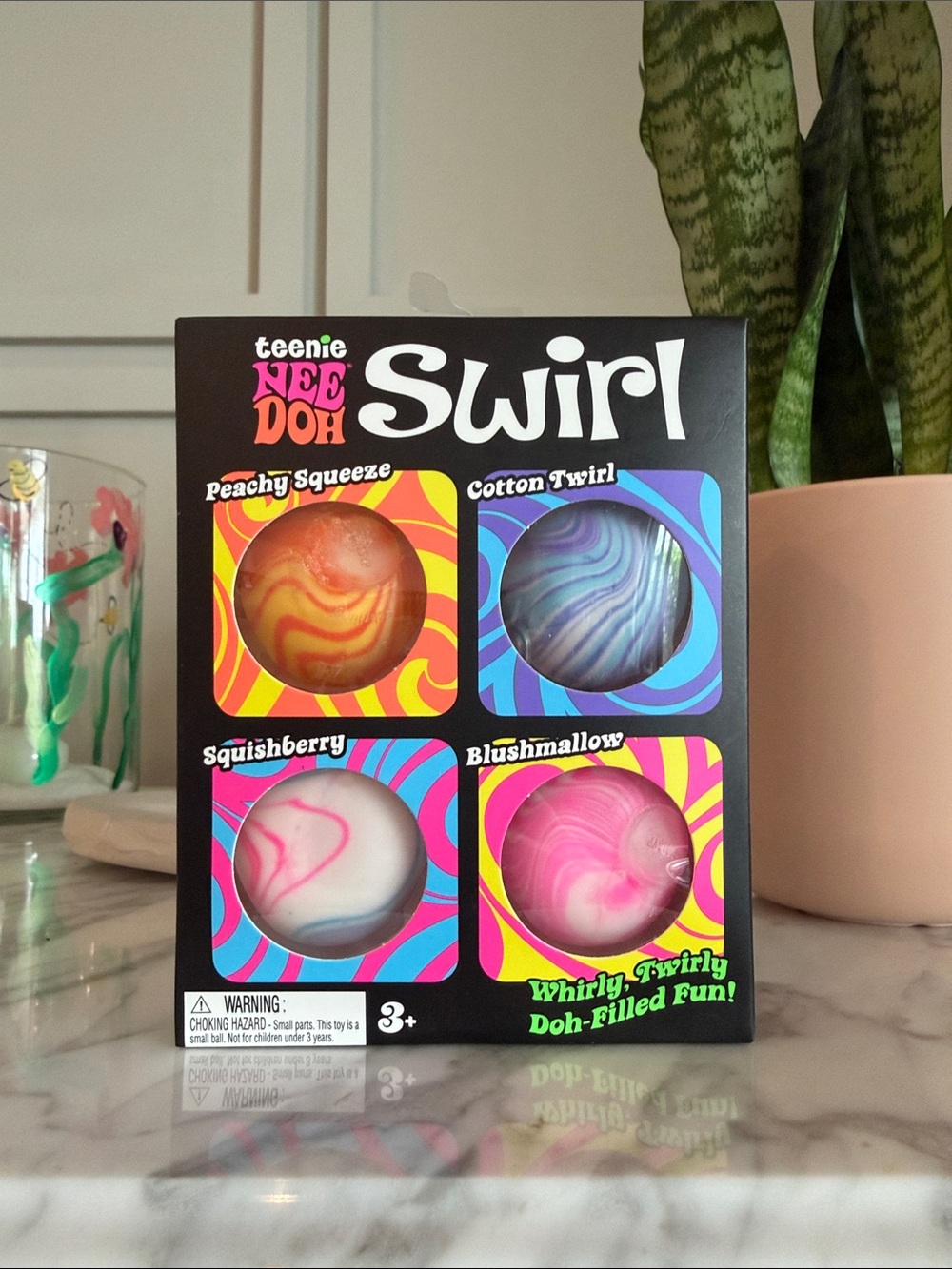 Teenie NEE DOH Swirl Doh-Filled Toy Set - Multicolor